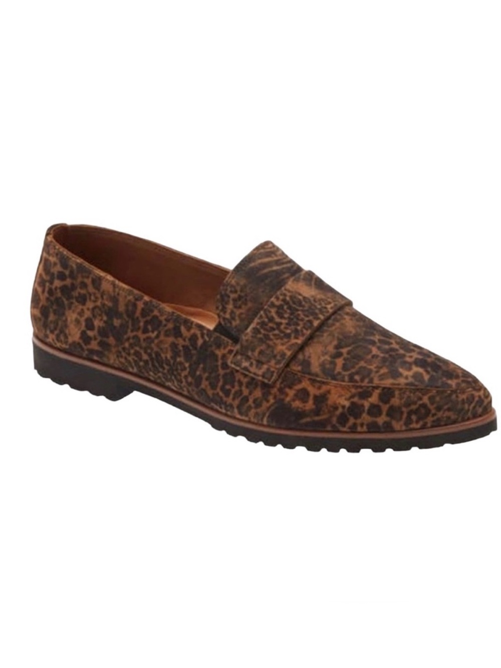 Paul Green Dara Loafer Safari Tan Leather Penny Loafer Women's 8.5